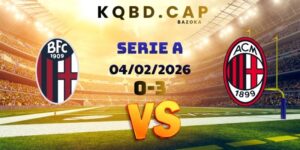 Bologna Vs AC Milan