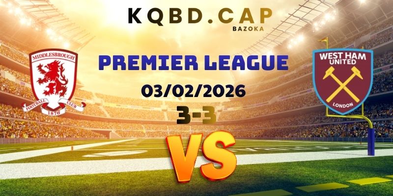 Middlesbrough U21 Vs West Ham U21